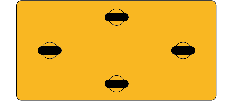 Diamond Pattern (4 Rigid)