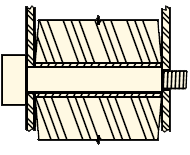Shouldered With Plain, Delrin, or Oilite Bearings