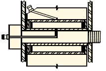 Straight Axle With Roller Bearings