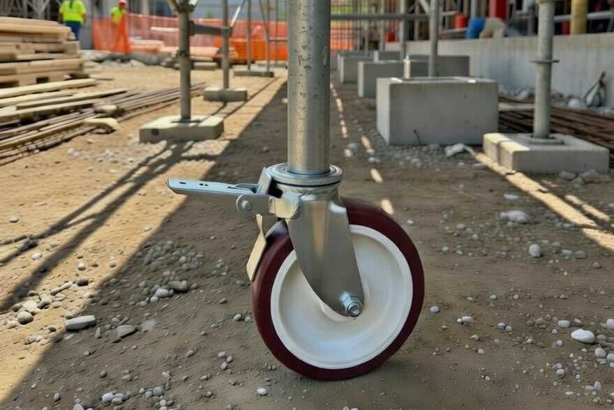scaffolding caster