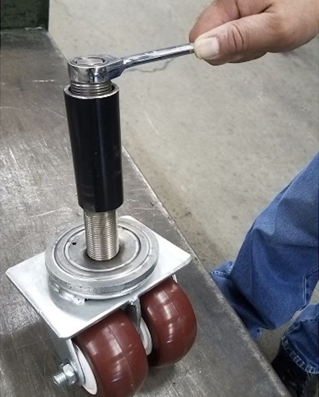 Custom Designed Heavy Duty Leveling Caster